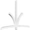 Ekena Millwork Davenport Architectural Grade PVC Gable Bracket, 96"W x 64"H x 4"D x 4"F, 16/12 Pitch GBP096X64X0404DAV00 - alternate 1